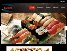 Tablet Screenshot of hjemsushi.dk